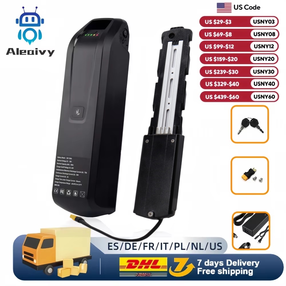 Ebike Battery 48V 20Ah Hailong - Baterai Hailong EBike Baru 36V 48V