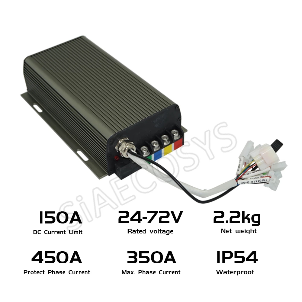 Pengontrol Gelombang Sinus Sab - Bldc Controller 72V 150A Sabvoton ulasan dan harga
