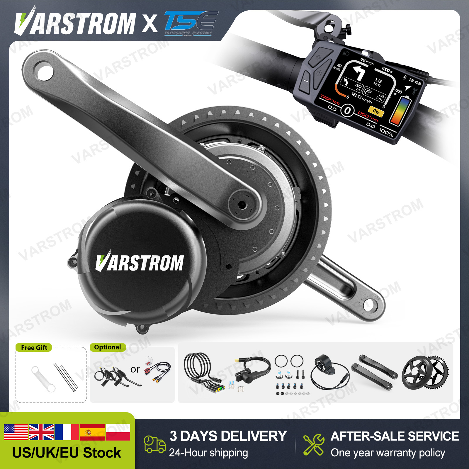 [Pengiriman 3 Hari] Tongsheng  - Tongsheng Tsdz2B Mid Drive Motor ulasan dan harga