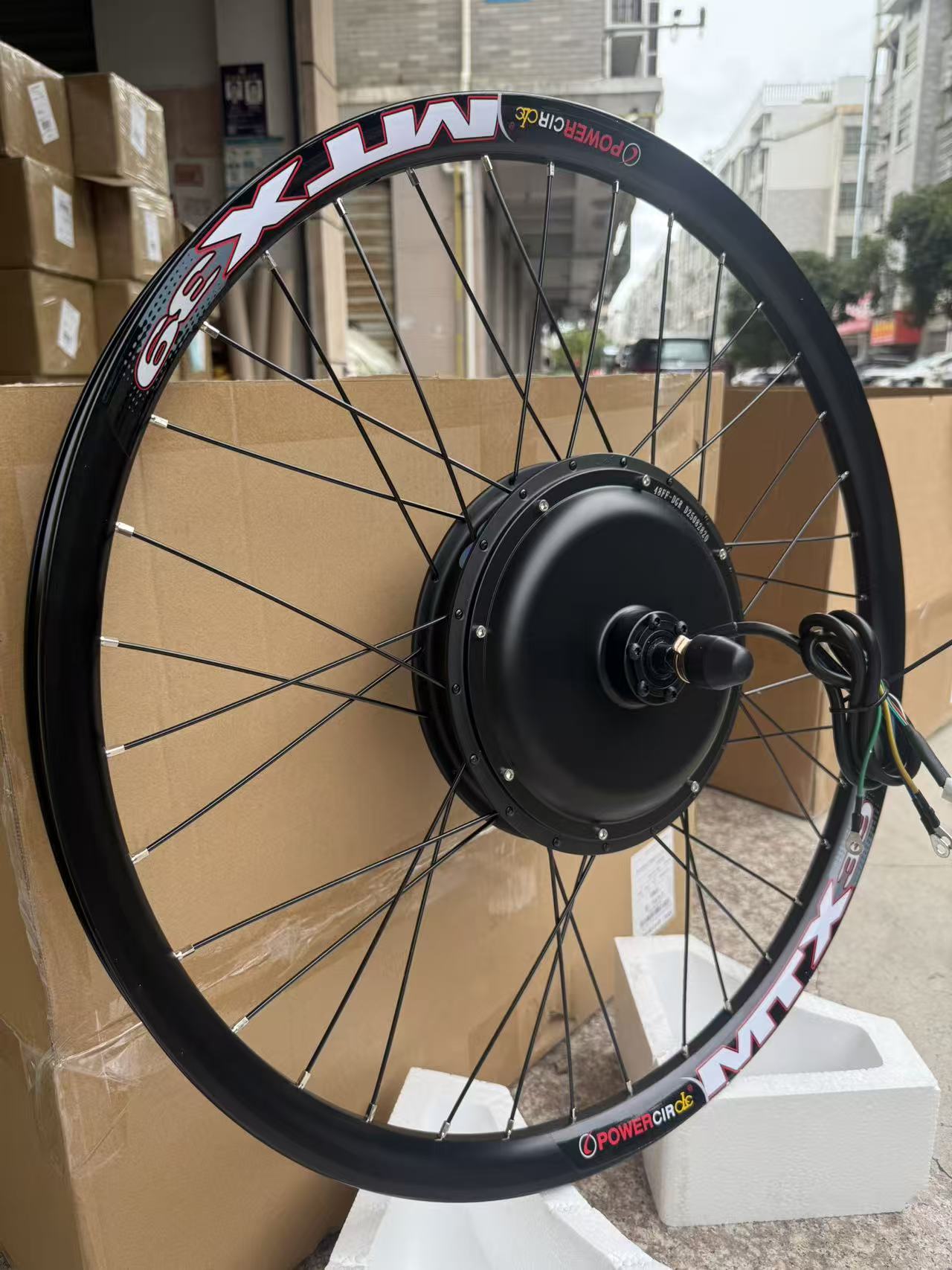 Kit Konversi Motor Roda EBike  - 72V 5000W Hub Motor Kit ulasan dan harga