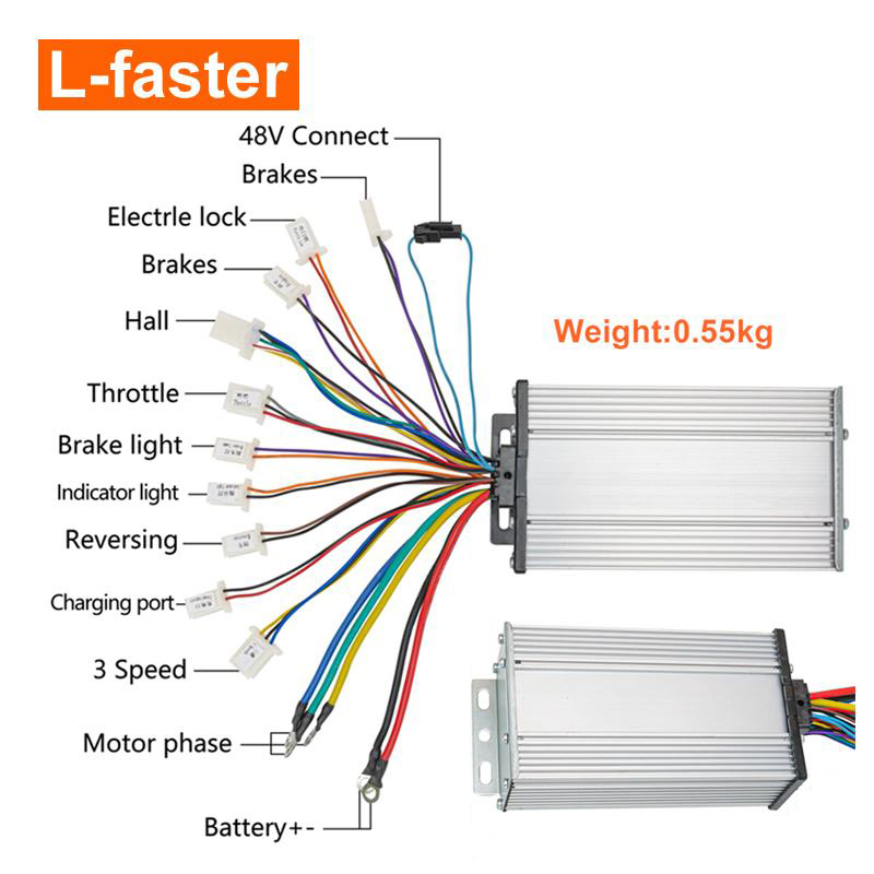 Kit Konversi Motor Brushless d - Ebike Conversion Kit 72V 3000W ulasan dan harga