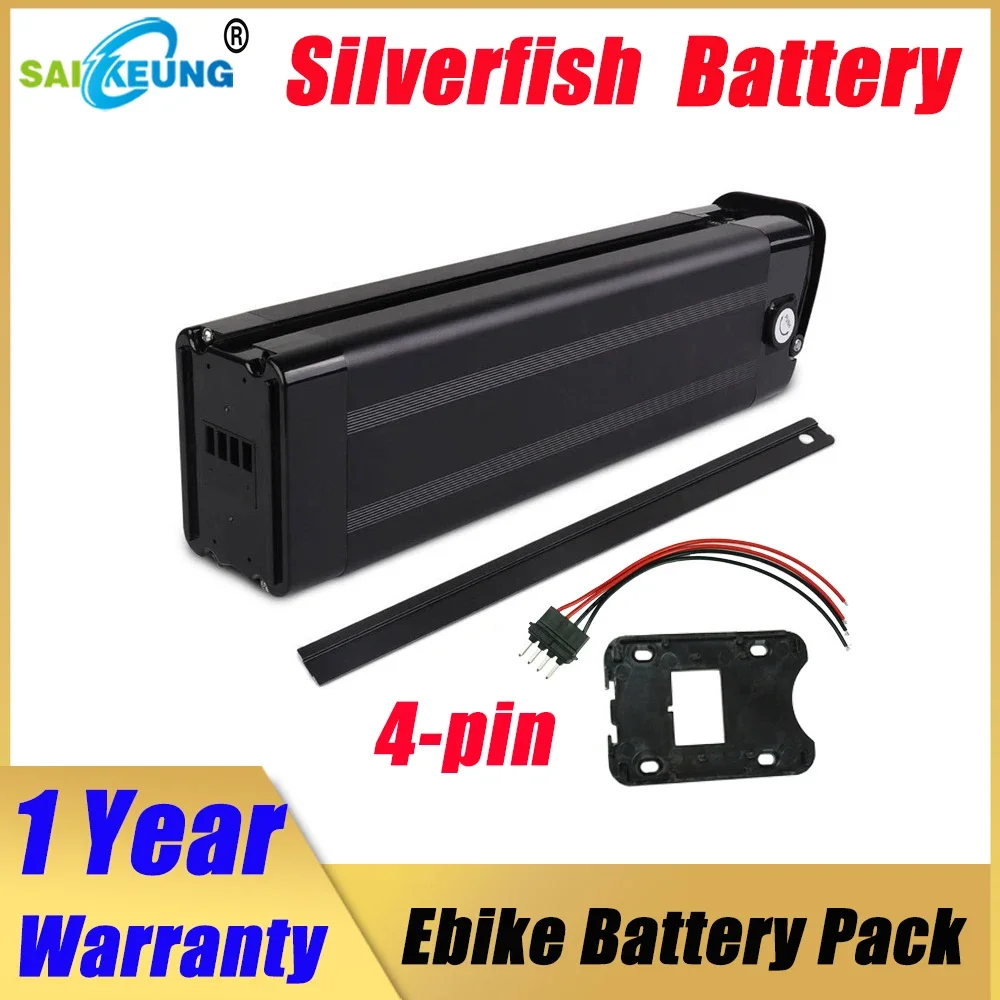 Sepeda listrik SilverFish 48v  - Ebike Battery 48V 20Ah Hailong ulasan dan harga