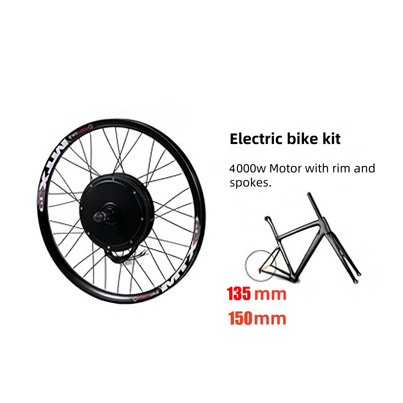 Roda Belakang Sepeda Listrik M - 72V 5000W Hub Motor Kit ulasan dan harga