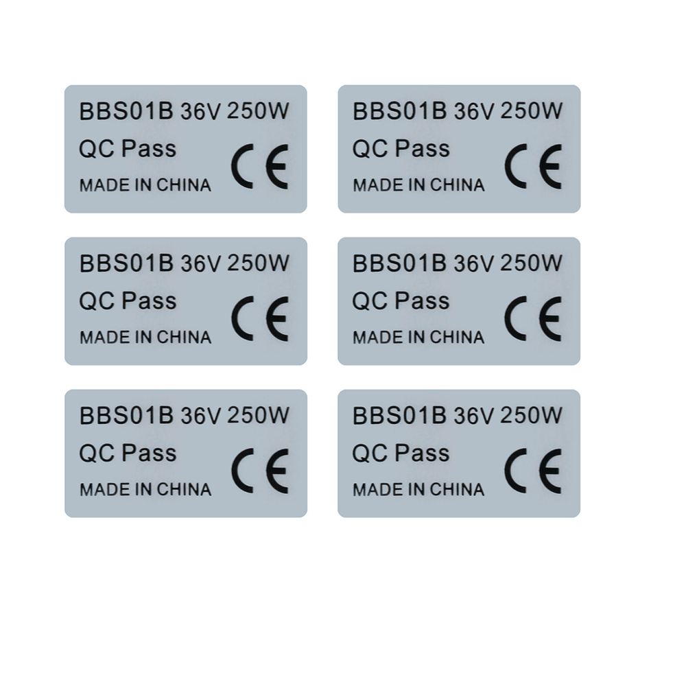 6pcs Stiker Sepeda Listrik 36V - Bafang Bbs02B 48V 750W Mid Drive Kit ulasan dan harga