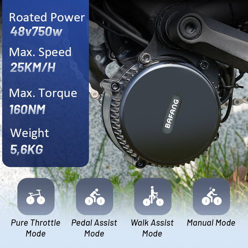 Bafang M325 M215 Kit konversi  - Bafang Bbs02B 48V 750W Mid Drive Kit ulasan dan harga